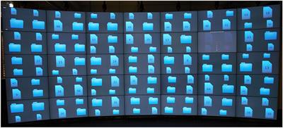 Task Dependent Group Coupling and Territorial Behavior on Large Tiled Displays